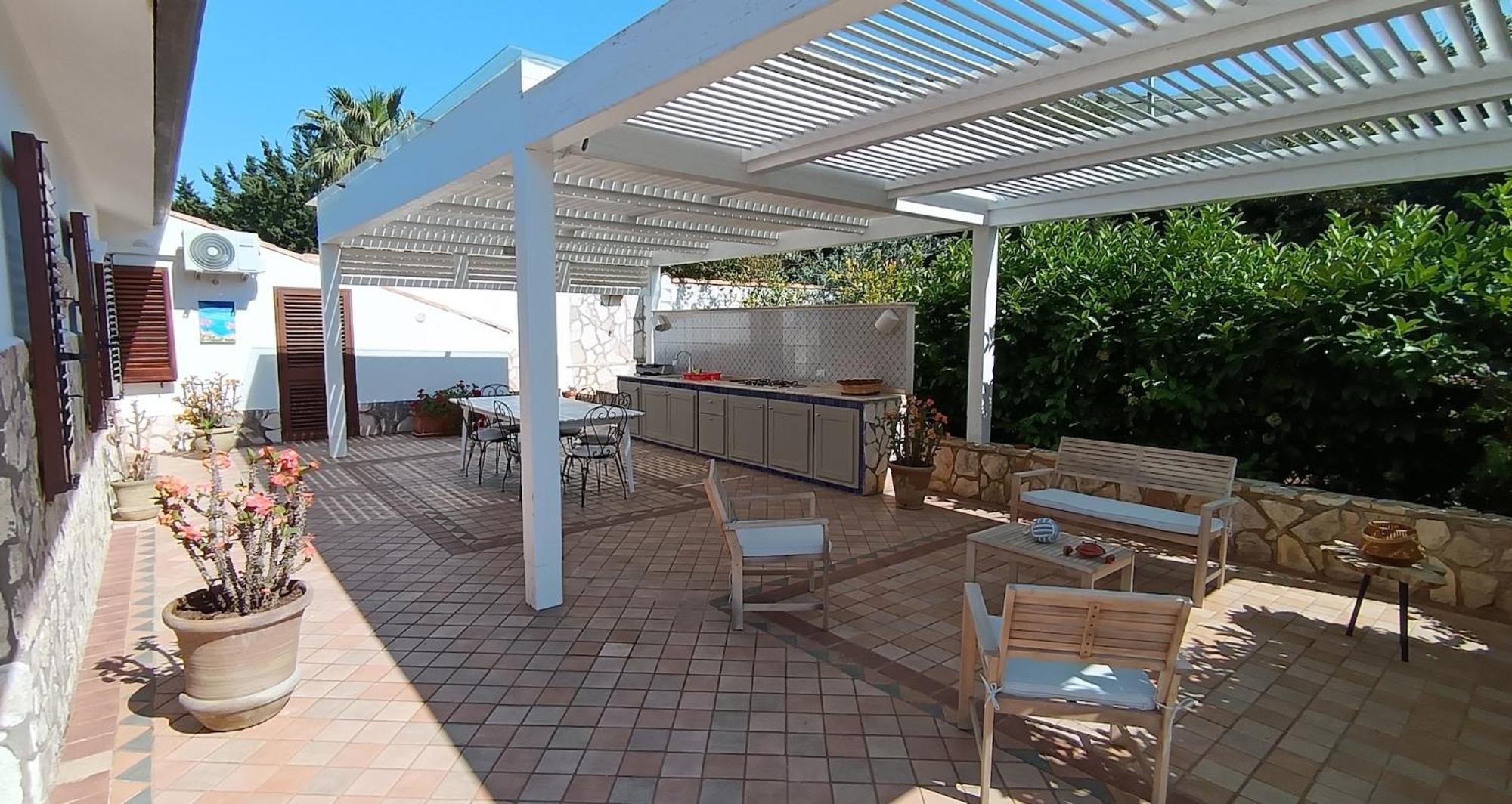 Villa Hibiscus Castellammare del Golfo Esterno foto